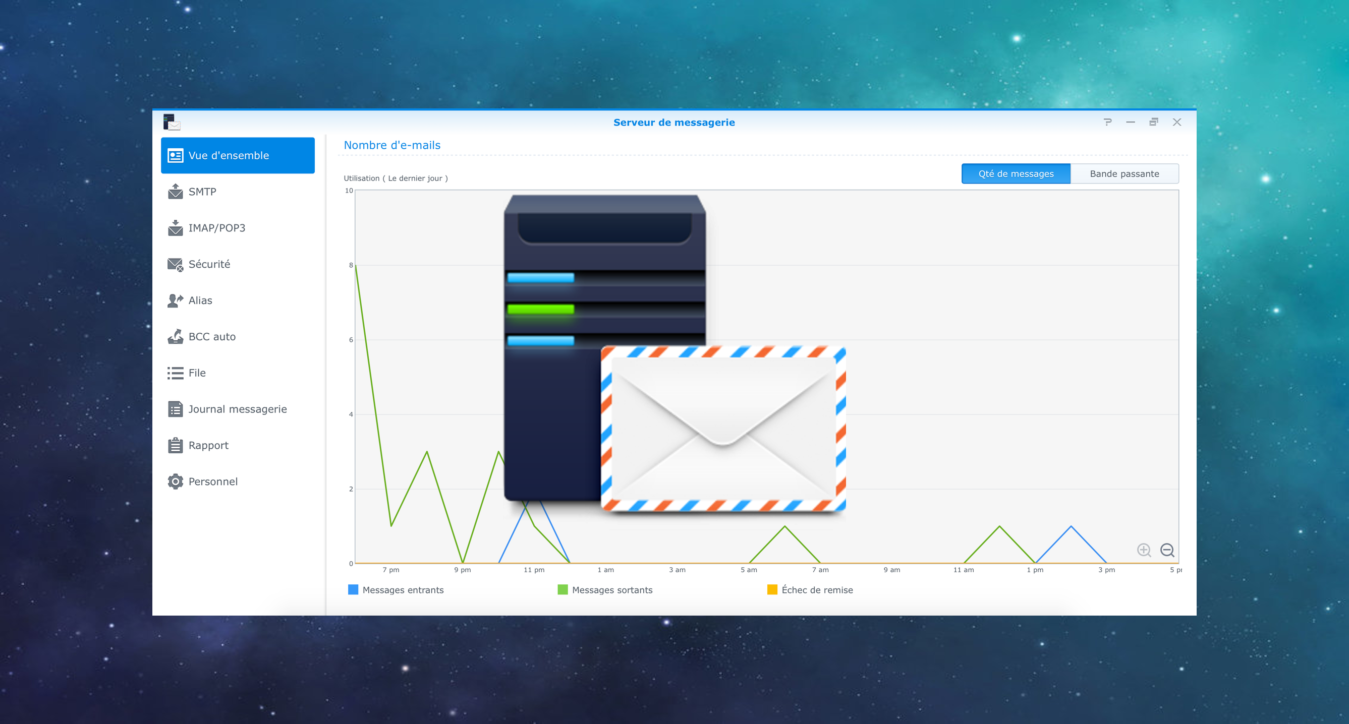 Créer un serveur mail sur un NAS Synology