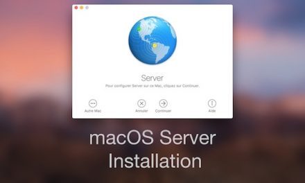 macOS Server : Installation