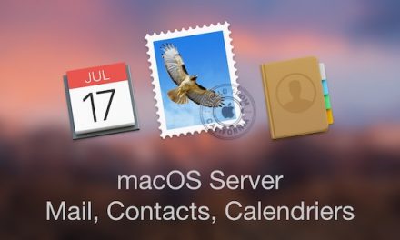 macOS Server : Services Mail, Contacts, Calendriers