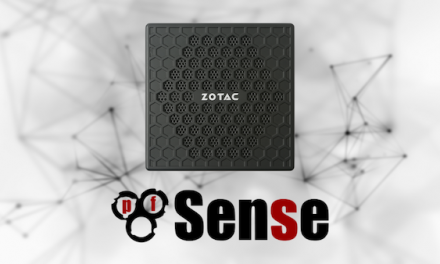pfSense : Zotac ZBox CI323