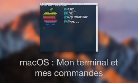 macOS : Mon terminal et mes commandes